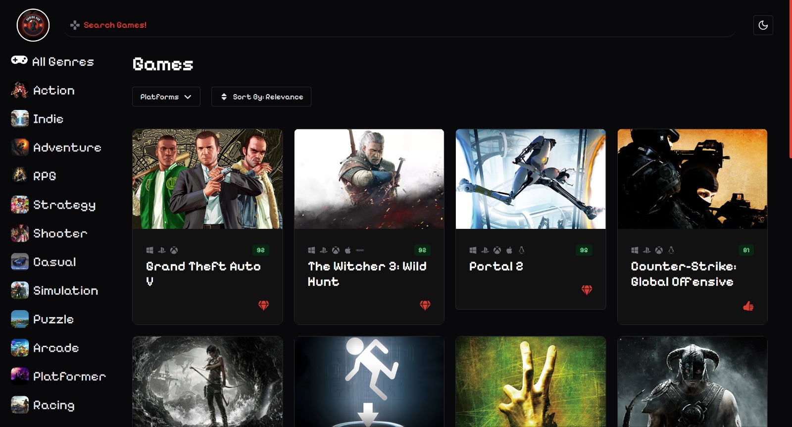 Gaming Hub